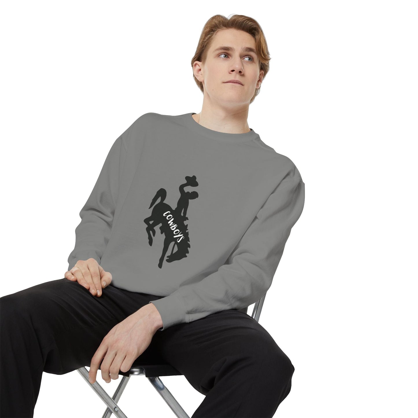 Wyoming Cowboys Crewneck Sweatshirt - Limited Stock! - O2 Apparel&Co - Sweatshirt